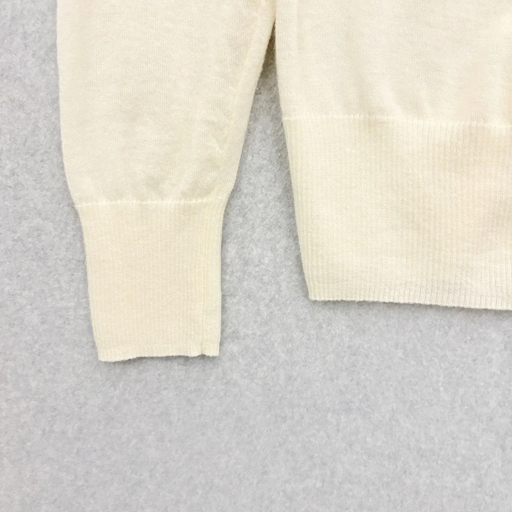 UNIVERSAL STANDARD City Merino Wool Cardigan Sweater Ivory Women's Size XS-10/12